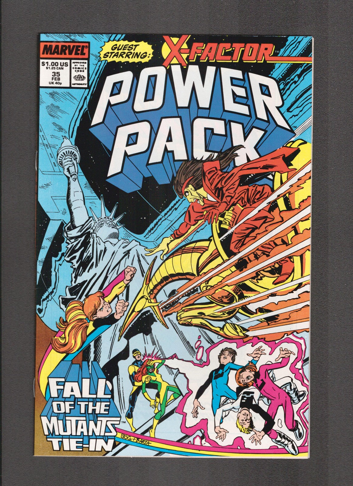 Power Pack #35 (1988) Marvel Comics