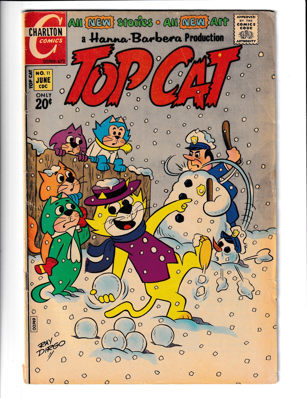 Top Cat #11 (1972) Charlton Comics
