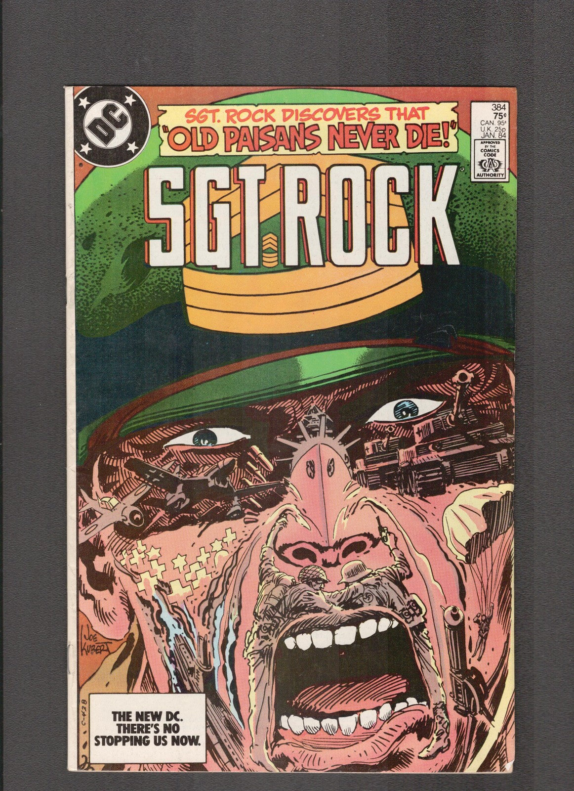 SGT. Rock #384 (1984) Joe Kubert DC Comics
