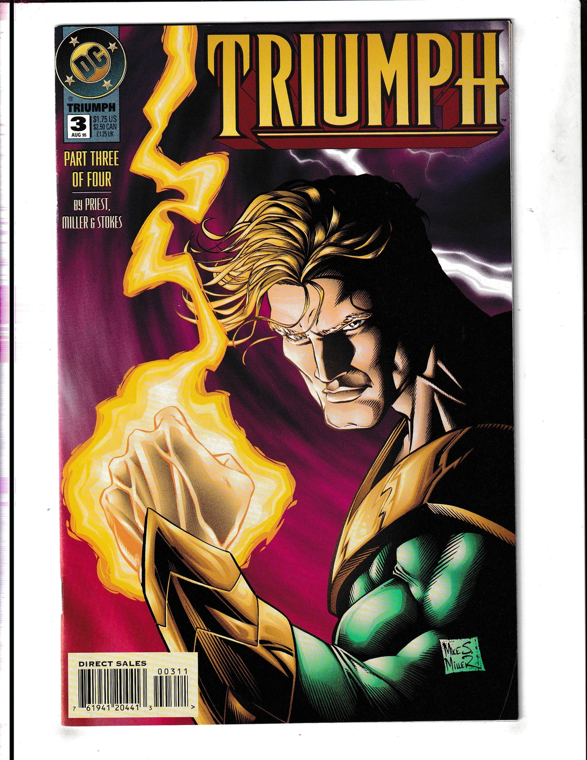 Triumph #3 (1995) DC Comics