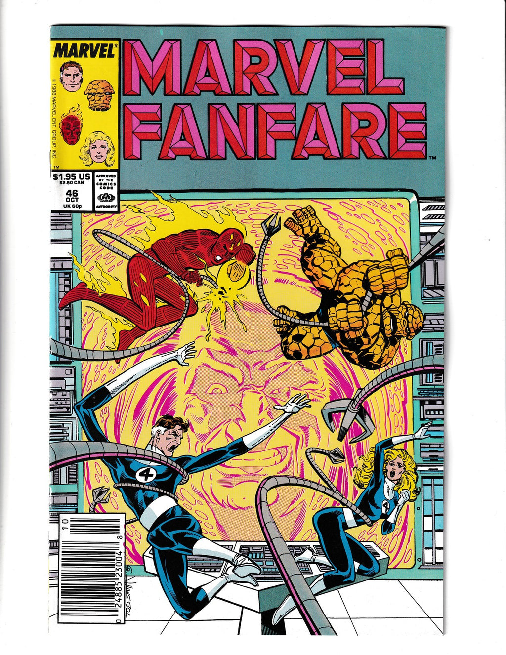 Marvel Fanfare #46 (1989) Fantastic Four Marvel Comics