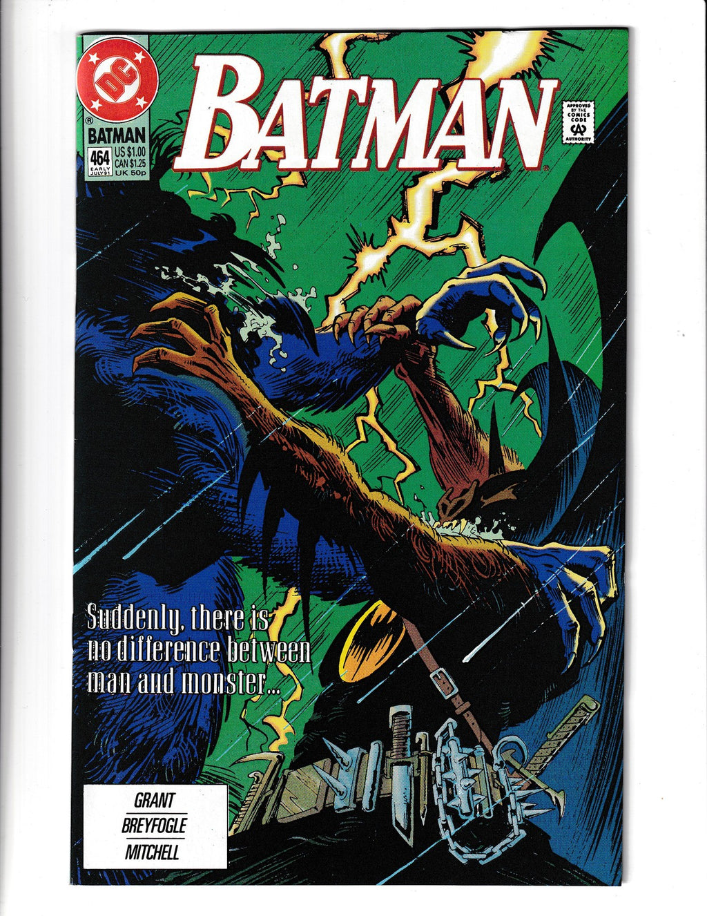 Batman #464 (1991) DC Comics SKU:2572