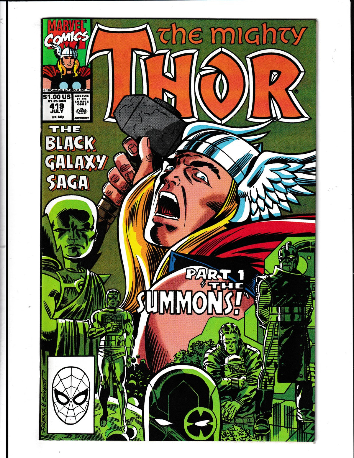 Thor #419 (1990) Higher Grade Marvel Comics
