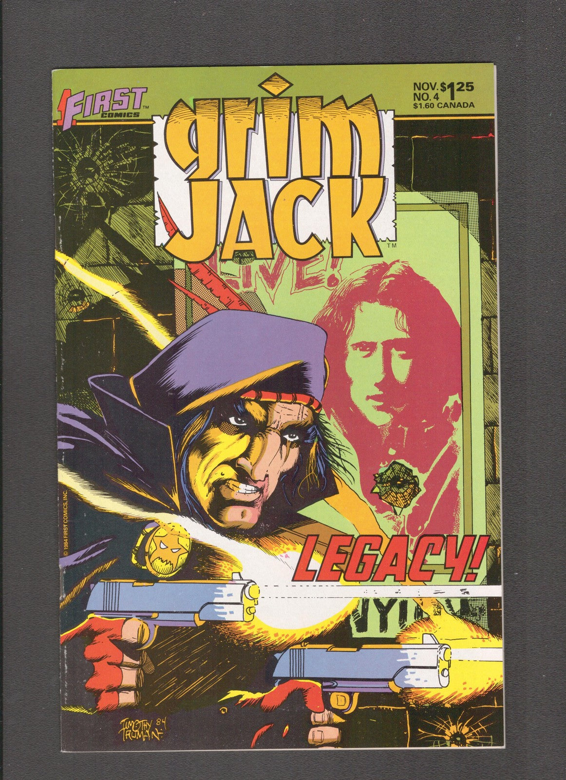 Grim Jack #4 (1984) Higher Grade - Timothy Truman First Comics