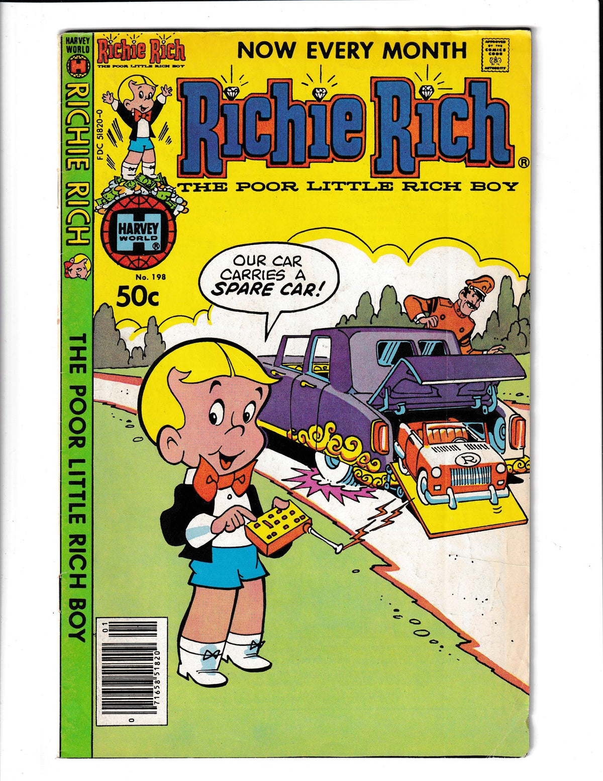Richie Rich #198 (1981) Harvey Comics