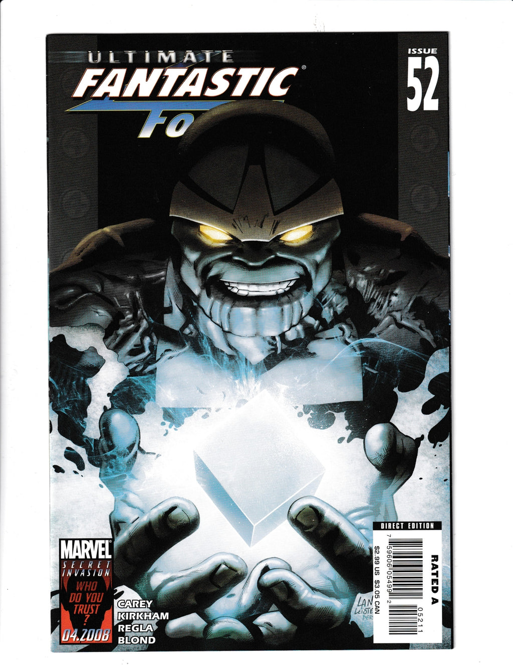 Ultimate Fantastic Four #52 (2008) Higher Grade Marvel Comics
