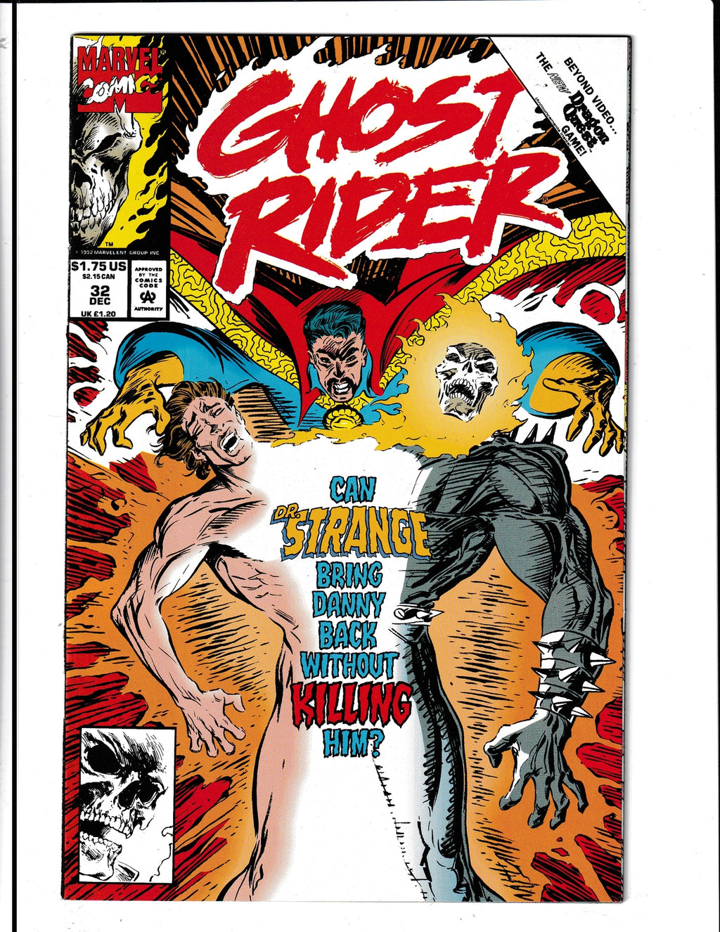 Ghost Rider #32 (1992) Marvel Comics SKU:633