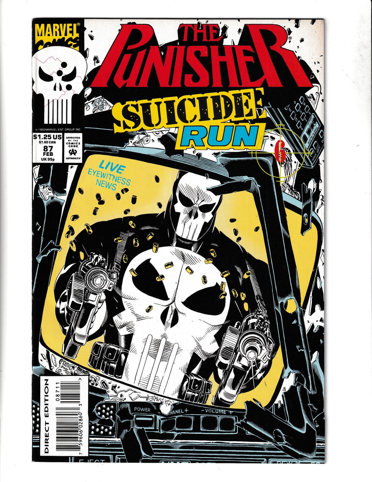 Punisher #87 (1994) Marvel Comics SKU:3088