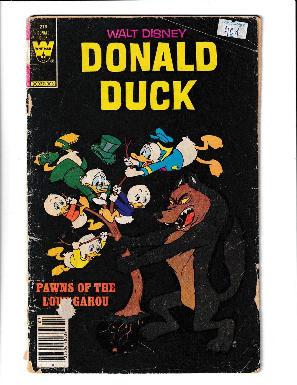 Donald Duck #216 (1979) Whitman Comics