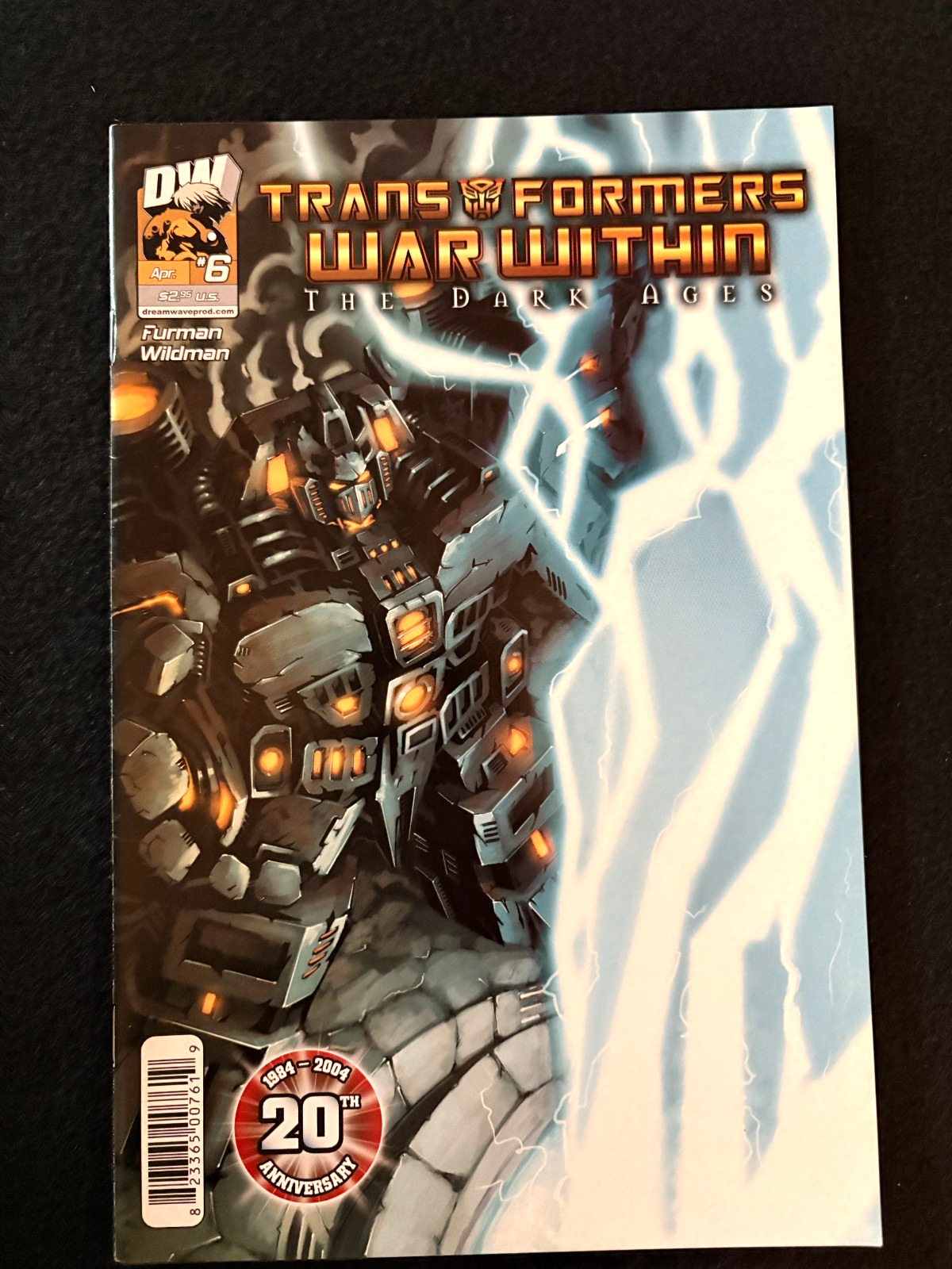 Transformers: War Within - Dark Ages - Complete Set of 6 #1-6  (2003) Dreamwave