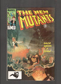 New Mutants #22 (1984) Selene Gallio 1st Appearance - Black Queen Marvel Comics
