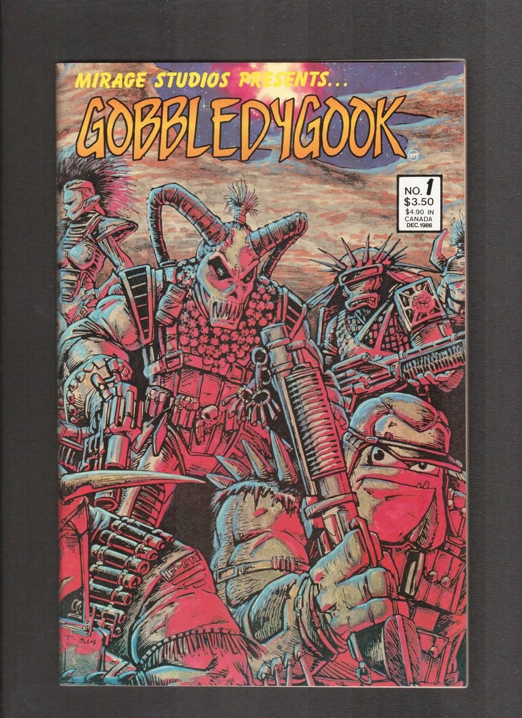 Gobbledygook #1 (1986) TMNT Eastman Laird Mirage Comics
