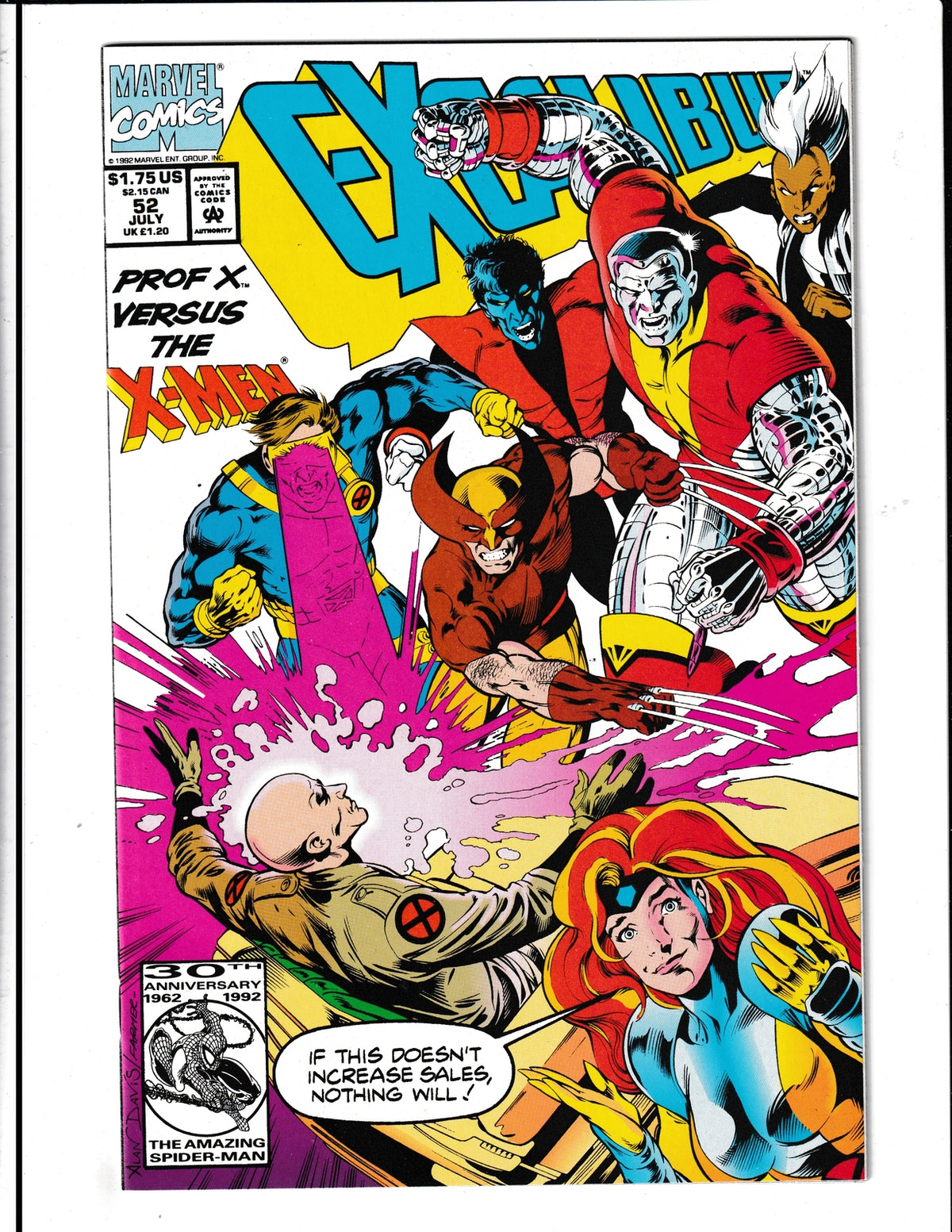 Excalibur #52 (1992) HIGH GRADE Marvel Comics