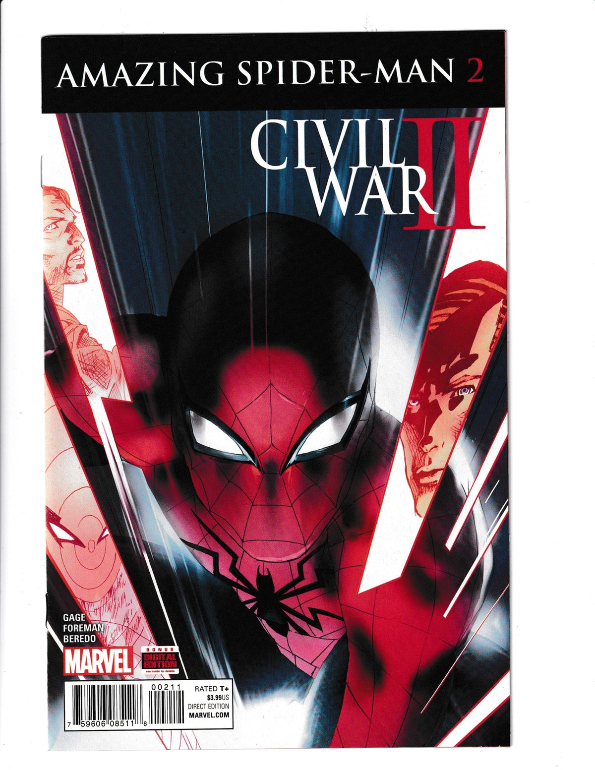 Civil War II: Amazing Spider-Man #2 (2016) Marvel Comics