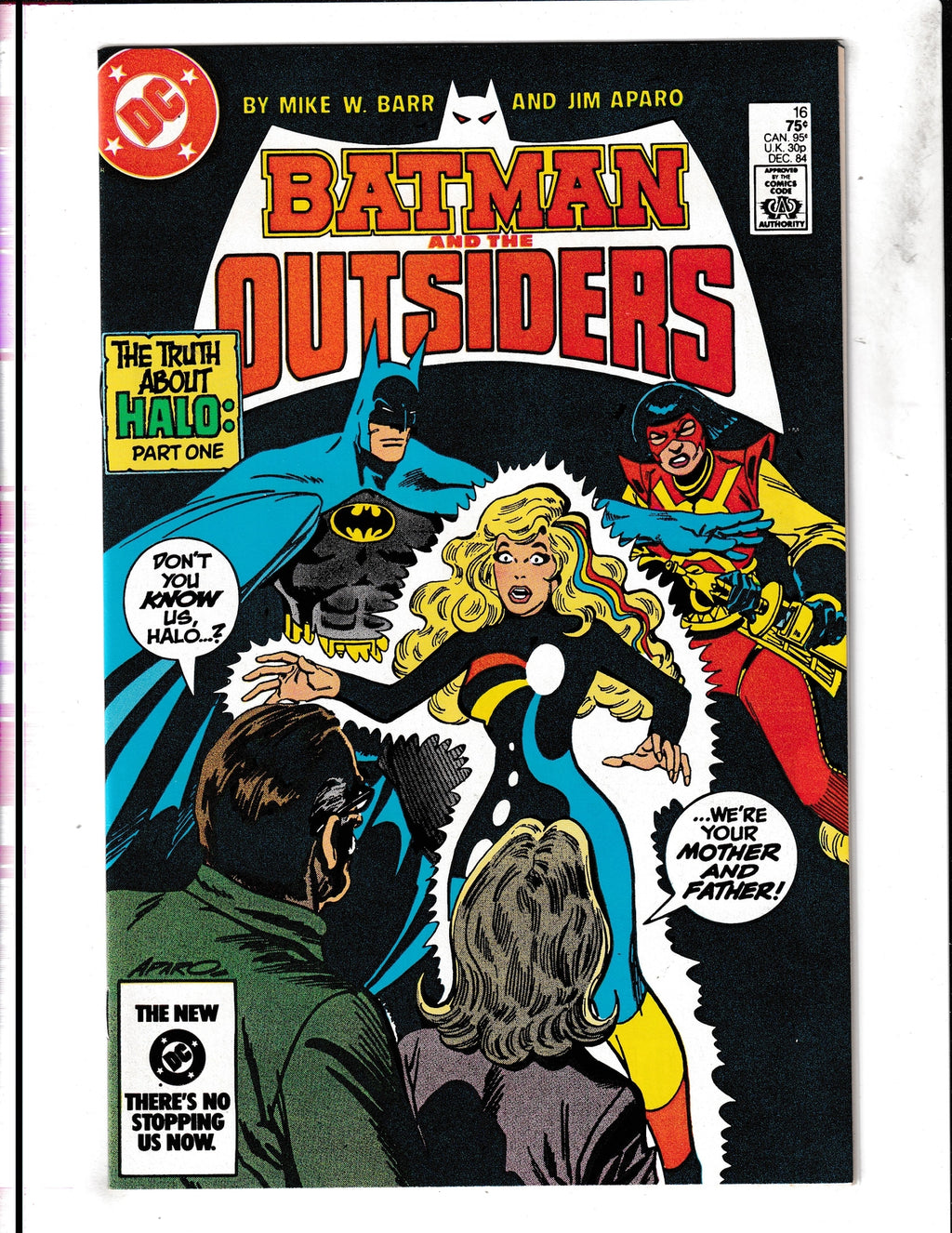 Batman and the Outsiders #16 (1984) DC Comics