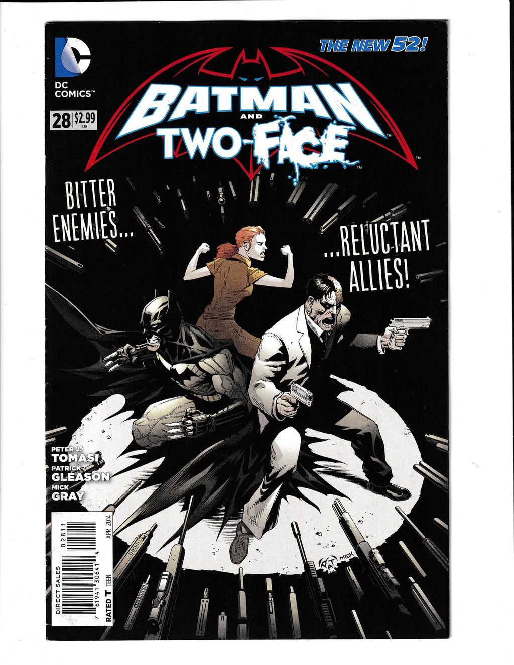 Batman and Robin #28 (2014) Two-Face DC Comics