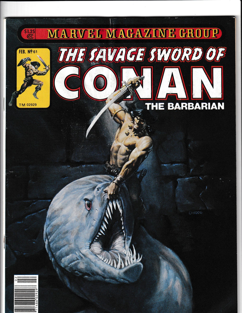 Savage Sword of Conan #61 (1981) Magazine Marvel Comics