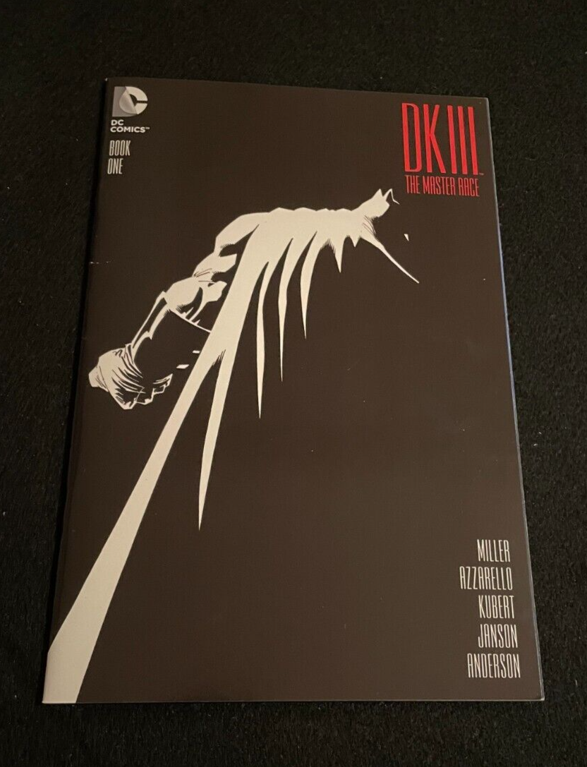 Dark Knight III:  Master Race #1 2016 Frank Miller 1st Print - HIGH GRADE