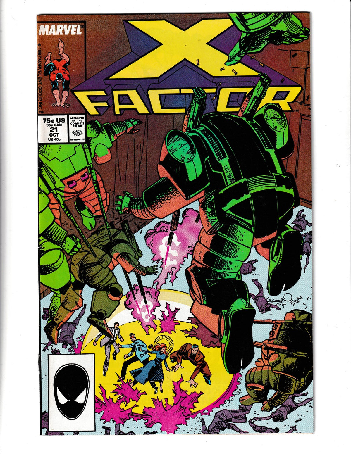 X-Factor #21 (1987) Marvel Comics SKU:2502