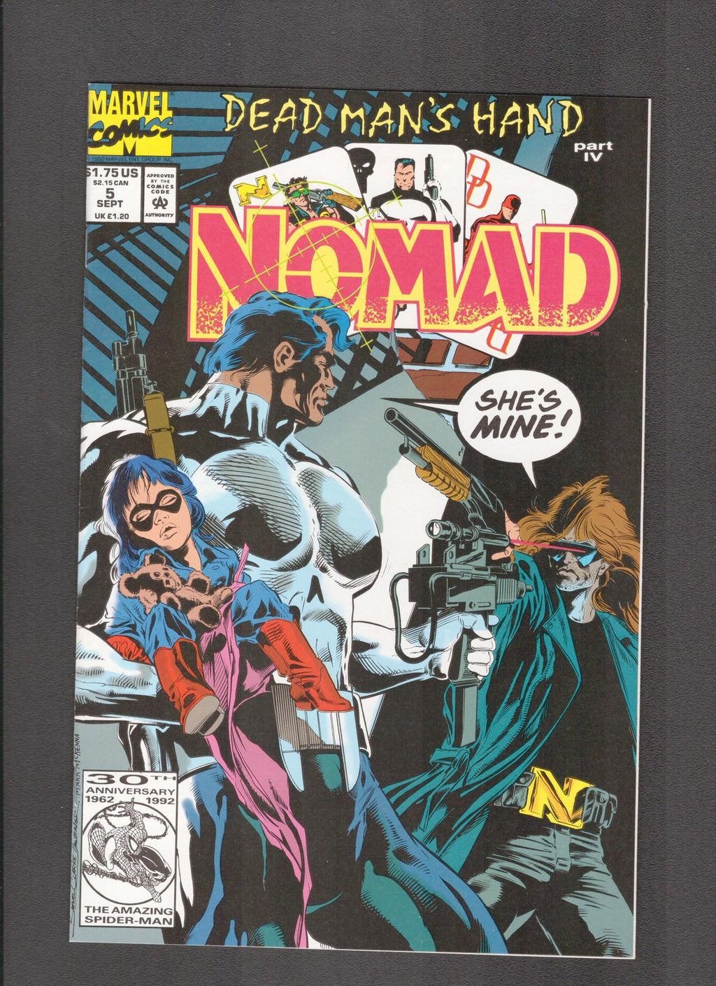 Nomad #5 (1992) Mark McKenna - Clark Hawbaker Marvel Comics