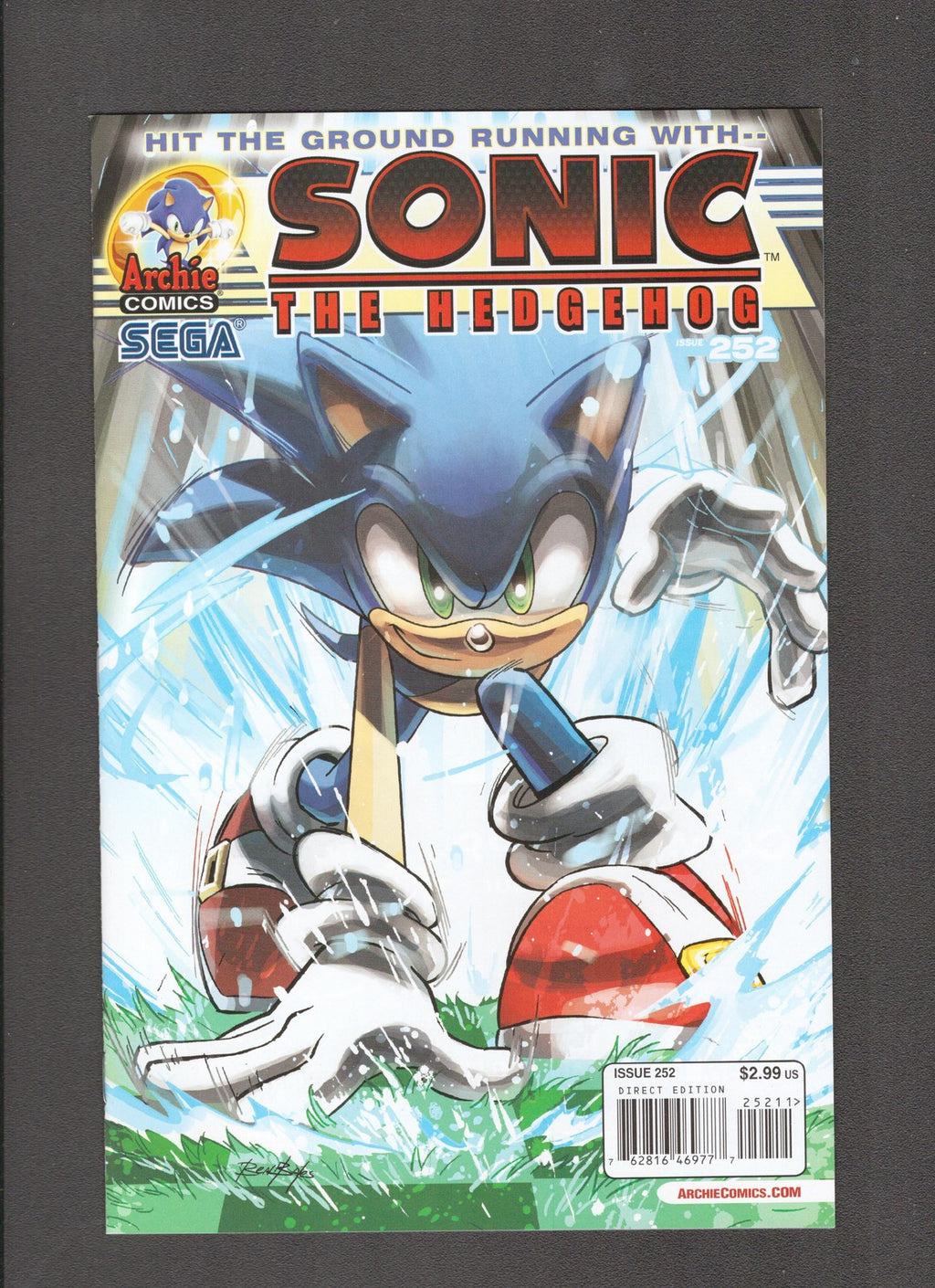Sonic the Hedgehog #252 (2013) Ben Bates LOW PRINT Archie Comics