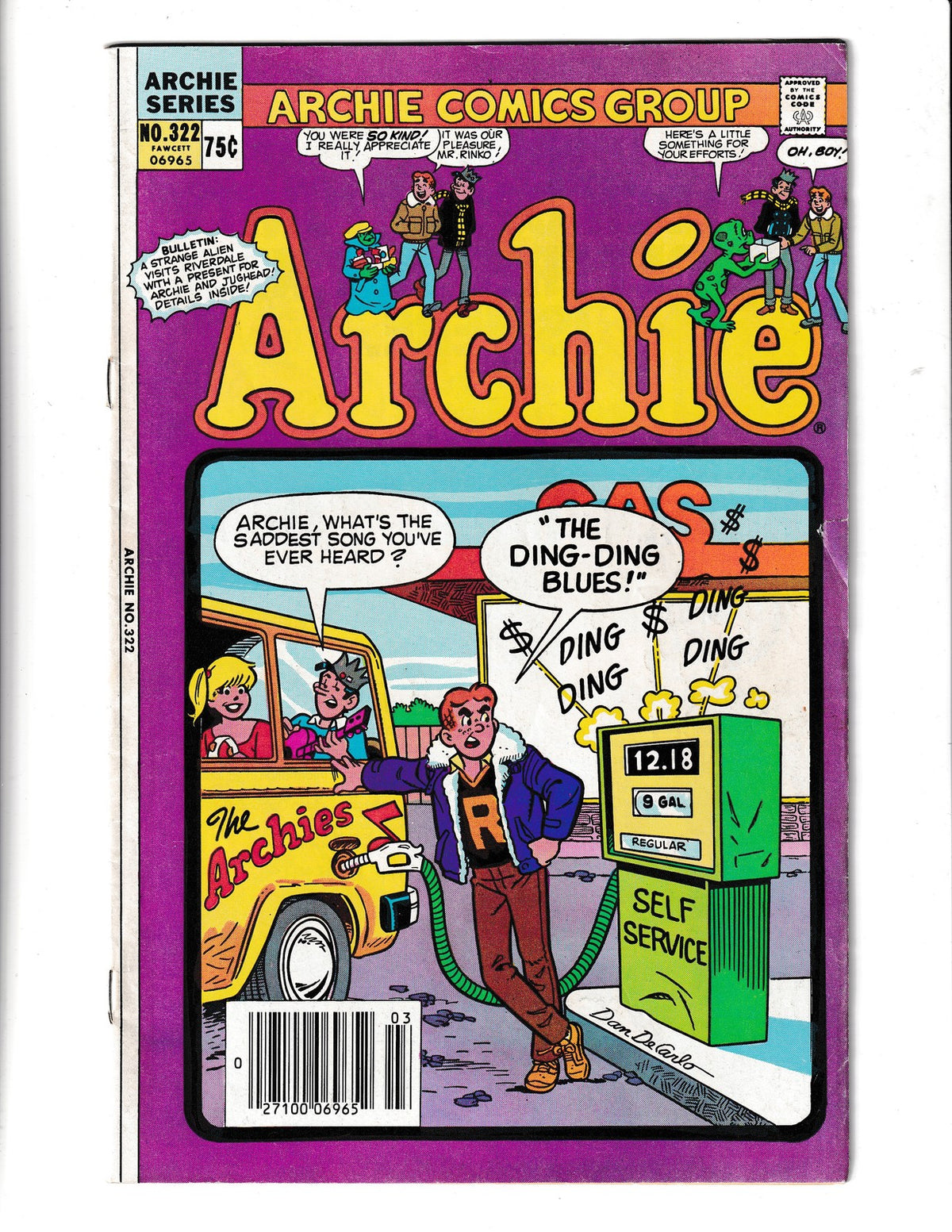 Archie Comics #322 (1982) E.T. Story Archie Comics