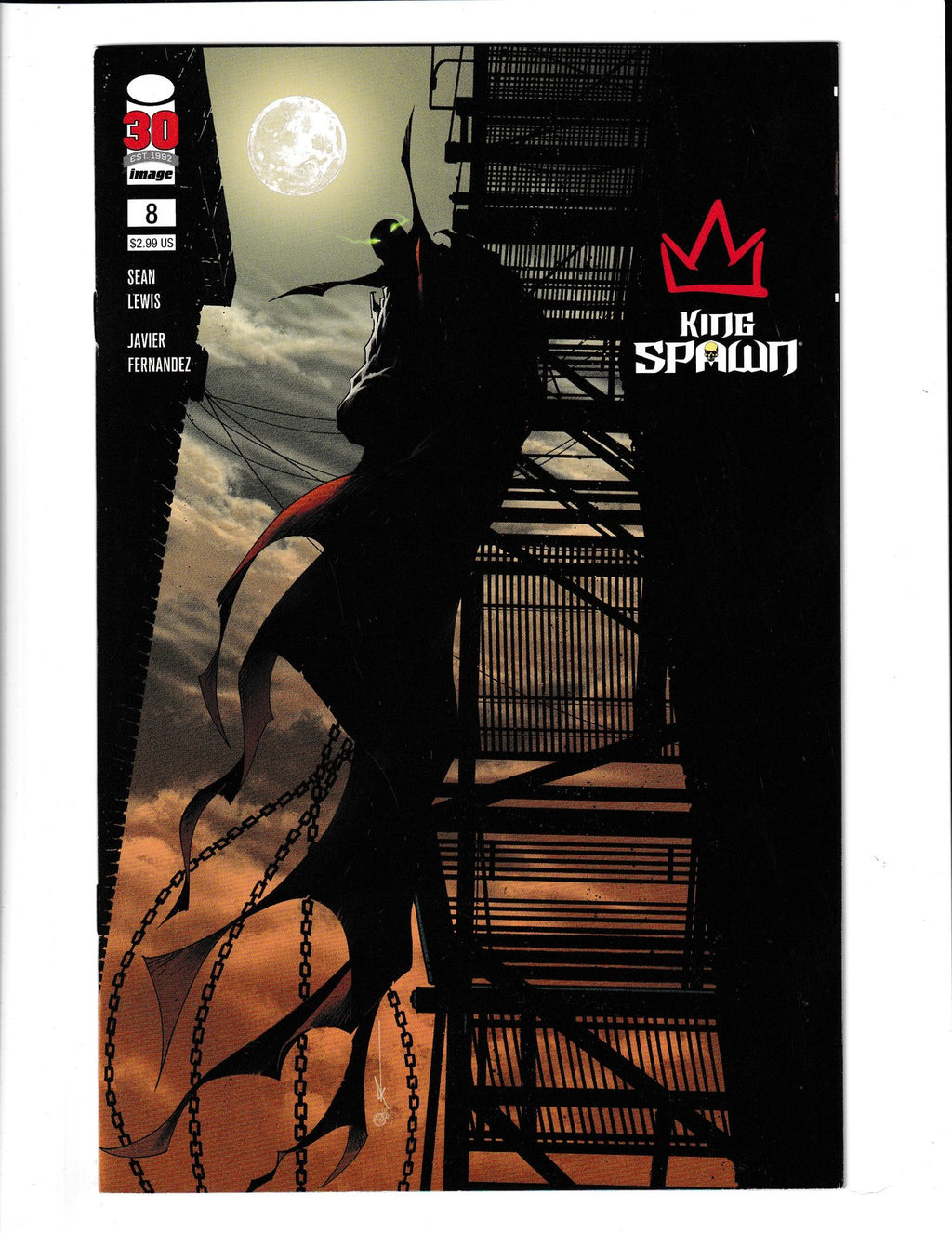 King Spawn #8 (2022) 1st Fallen Angel Black Azreal Image Comics