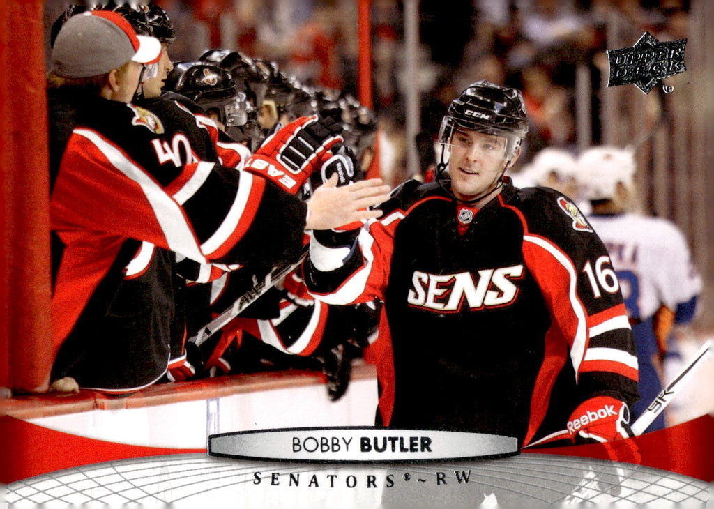 2011-12 Upper Deck #71 Bobby Butler Hockey Ottawa Senators