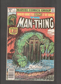 Man-Thing #1 (1979) Bob Wiacek - Jim Mooney Marvel Comics