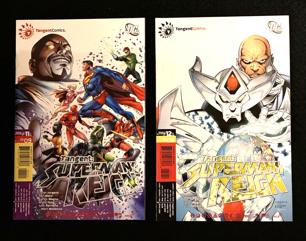 Tangent: Superman's Reign - Complete Set of 12 #1-12 (2008) Tangent Comics