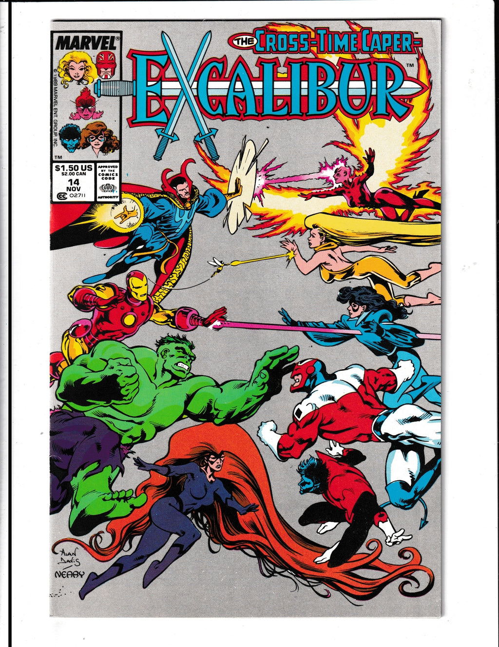 Excalibur #14 (1989) HIGH GRADE Marvel Comics