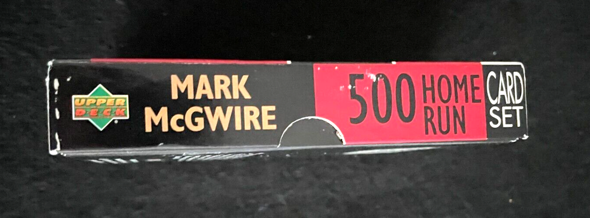 1999 Upper Deck MLB Mark McGuire 500 Home Run 30 Card Set In Box
