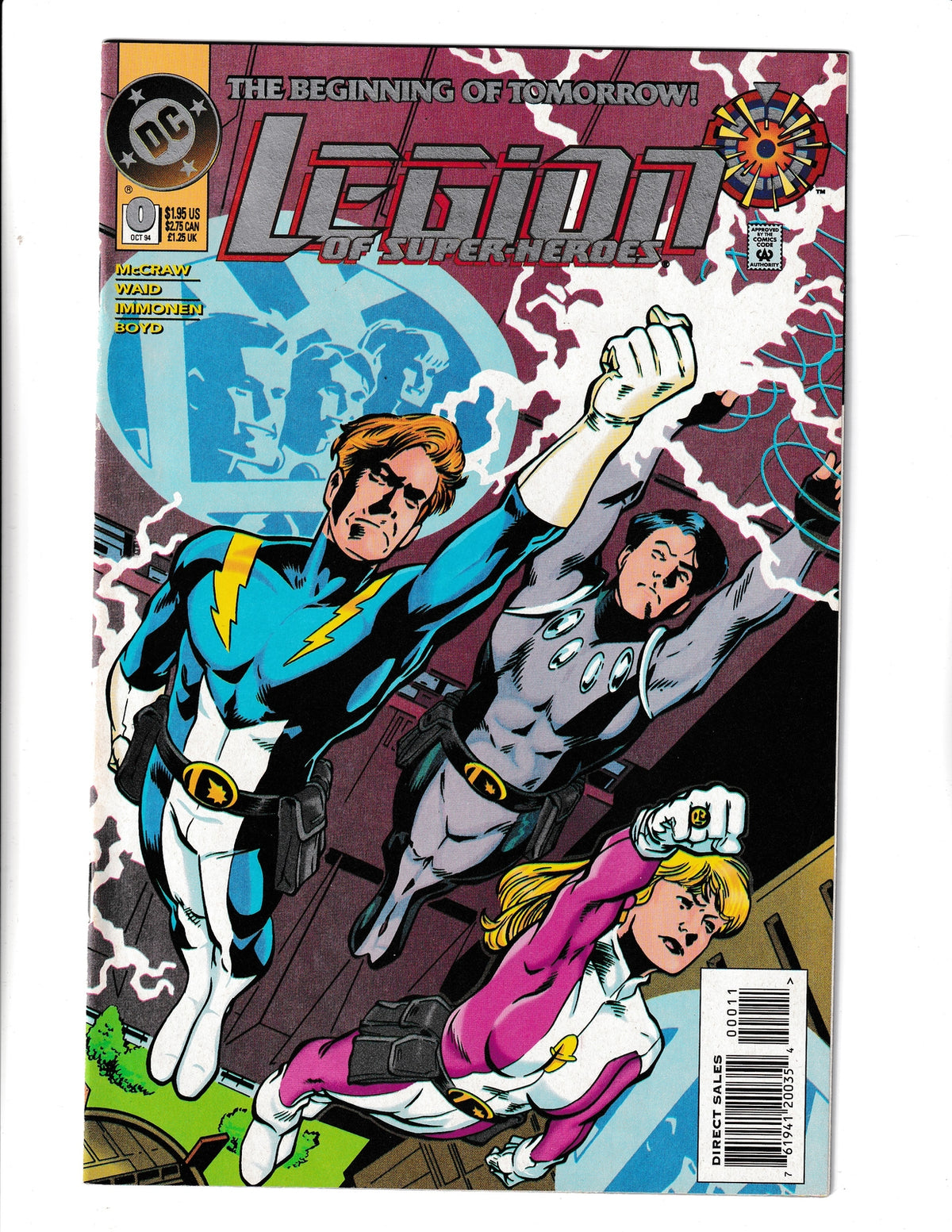 Legion of Super-Heroes #0 (1994) DC Comics