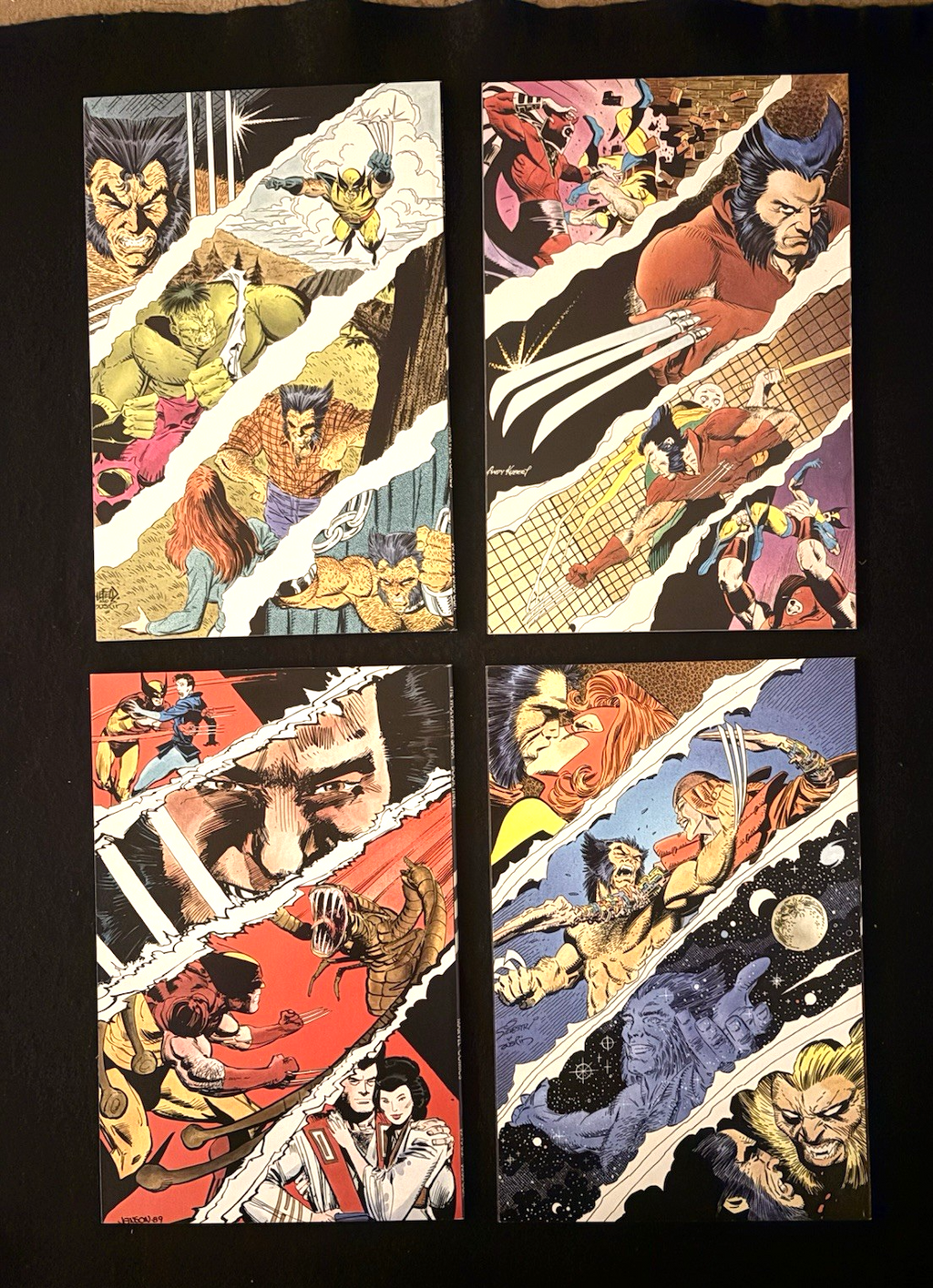 Wolverine Saga - Complete Set #1-4 (1989) Marvel Comics