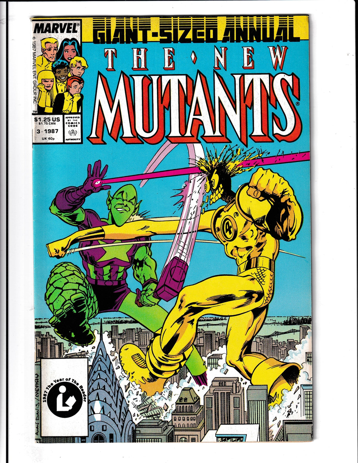 New Mutants Annual #3 (1987) Alan Davis Marvel Comics