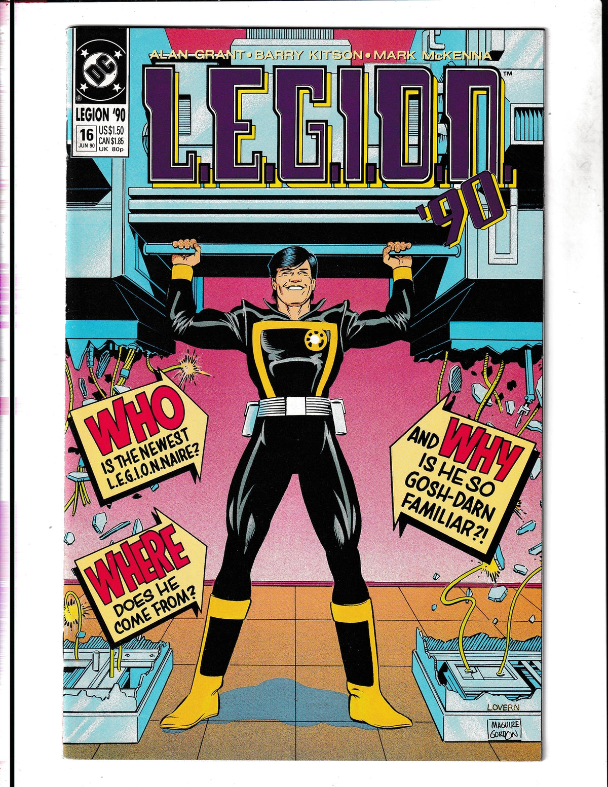 L.E.G.I.O.N. #16 (1990) DC Comics