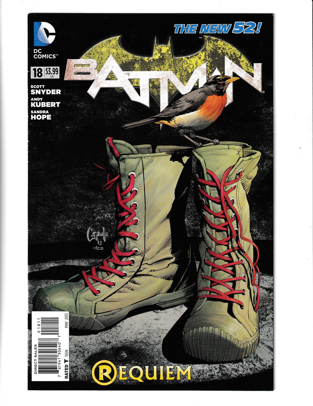 Batman #18 (2013) Higher Grade DC Comics