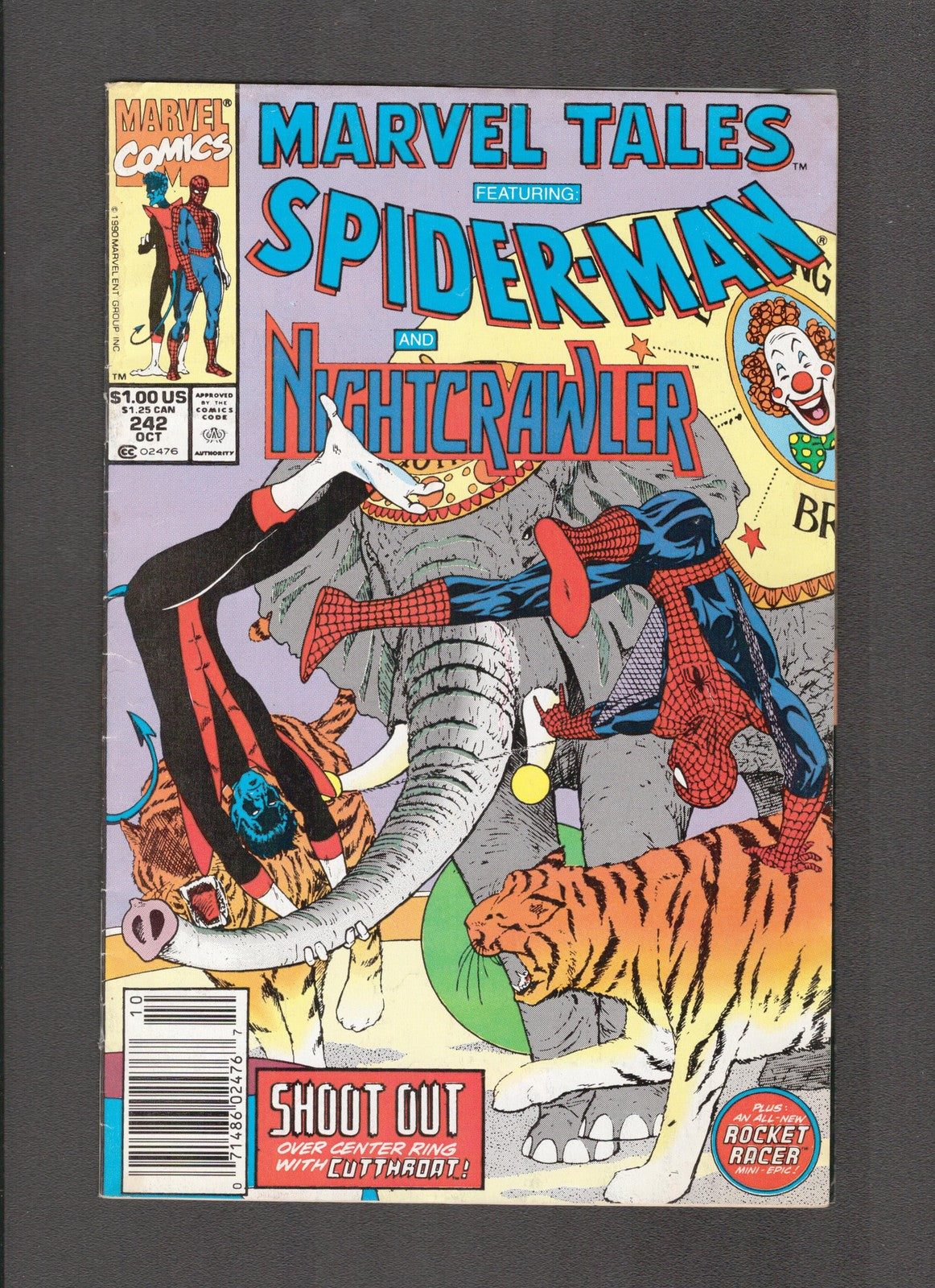 Marvel Tales #242 (1990) Nightcrawler Marvel Comics
