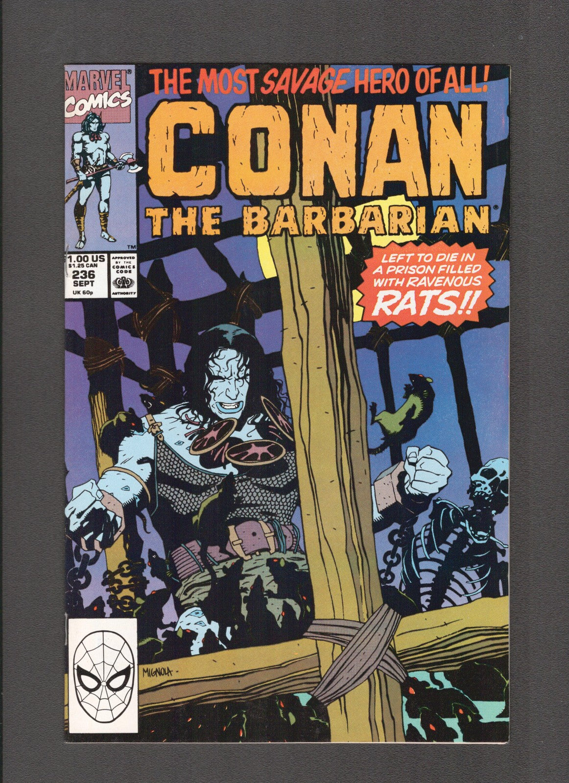 Conan the Barbarian #236 (1990) Mike Mignola, George Bell Marvel Comics