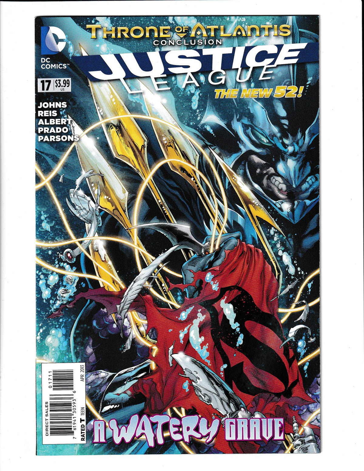 Justice League #17 (2013) Higher Grade - Ivan Reis DC Comics