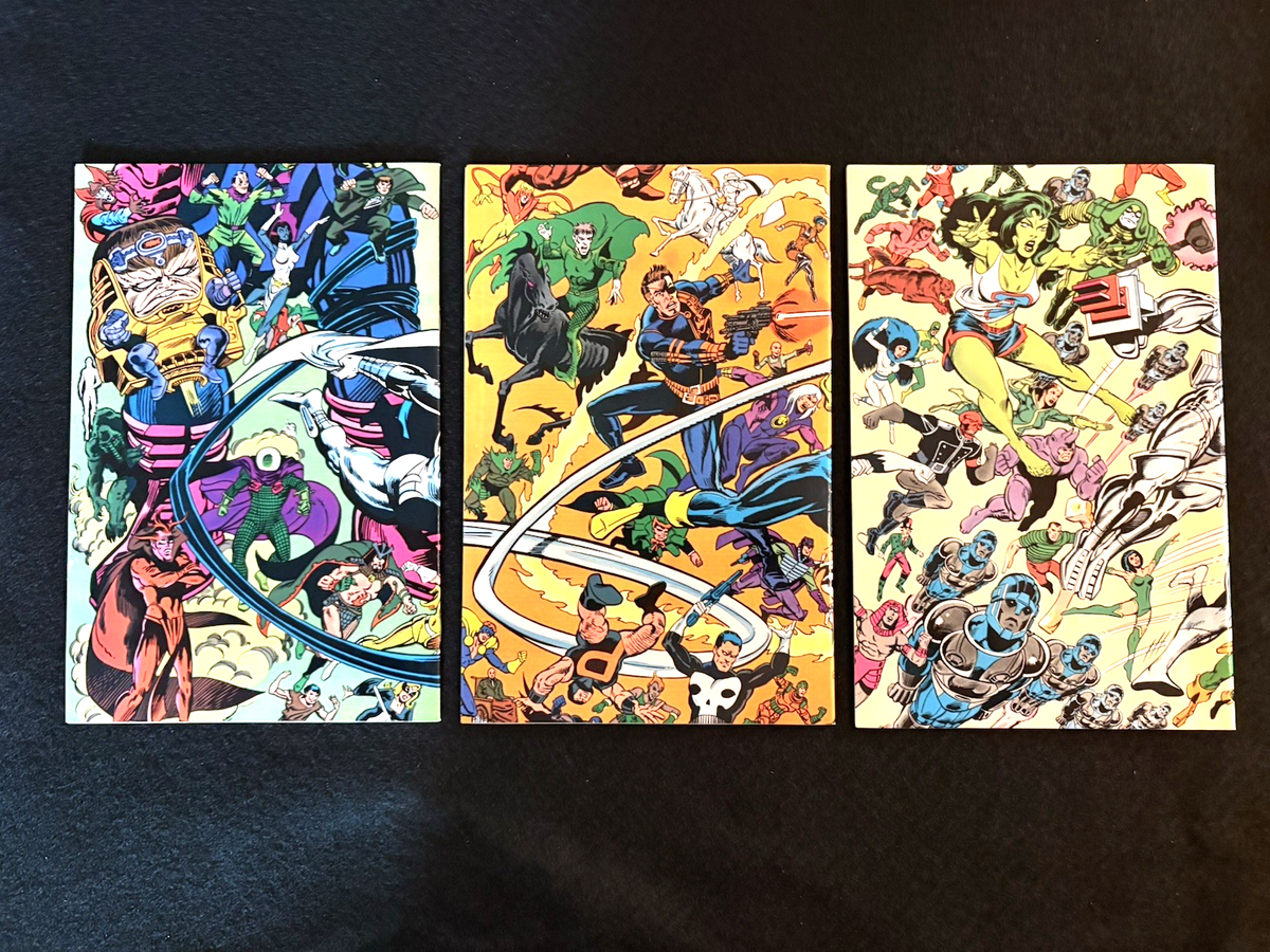Official Handbook of the Marvel Universe Near Complete Set (14/15) #1-14 1983-84