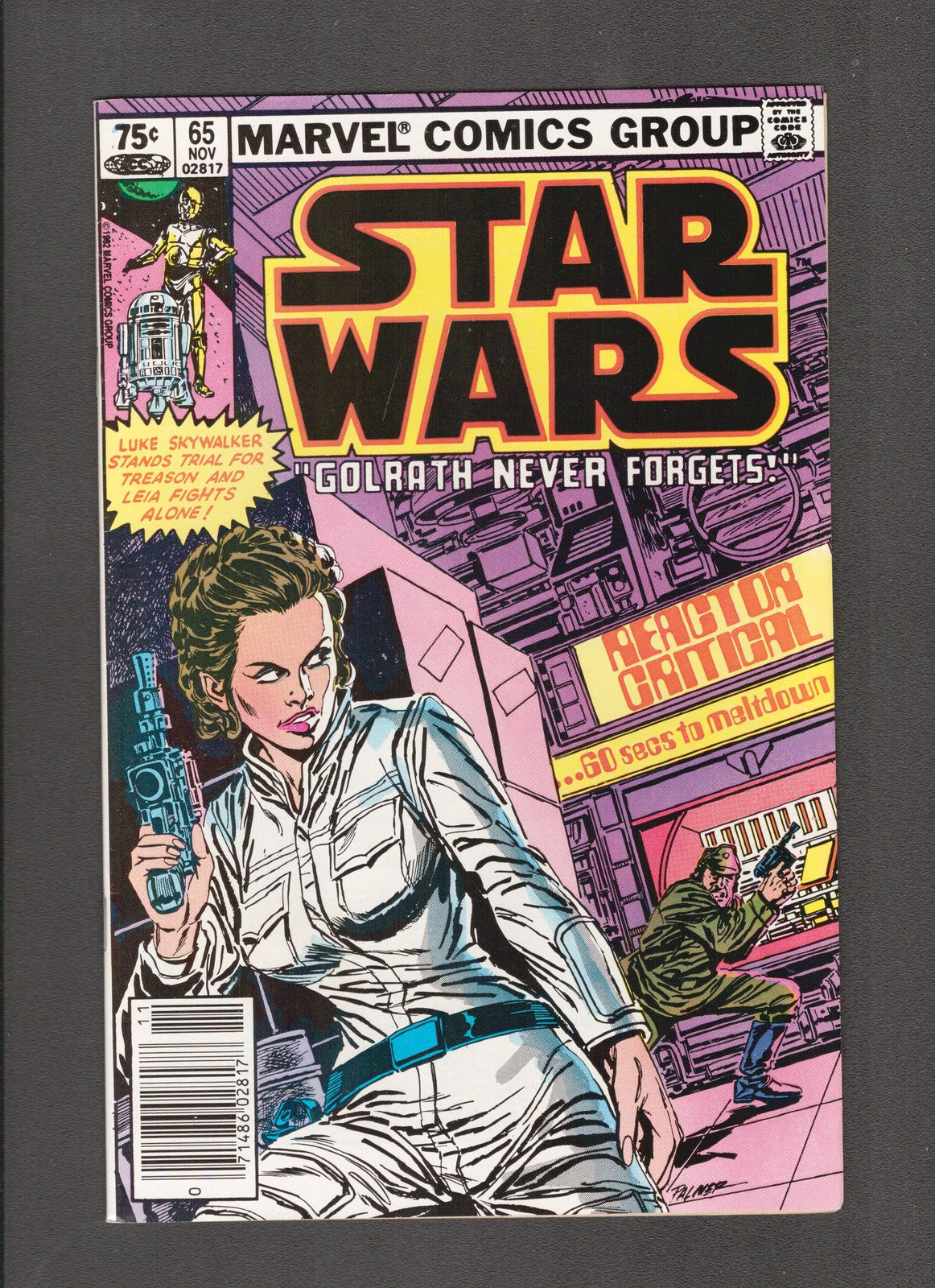 Star Wars #65 (1982) Newsstand - Simonson, Palmer Sr. Marvel Comics