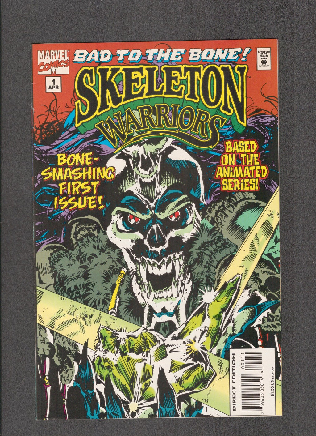 Skeleton Warriors #1 (1995) Marvel Comics