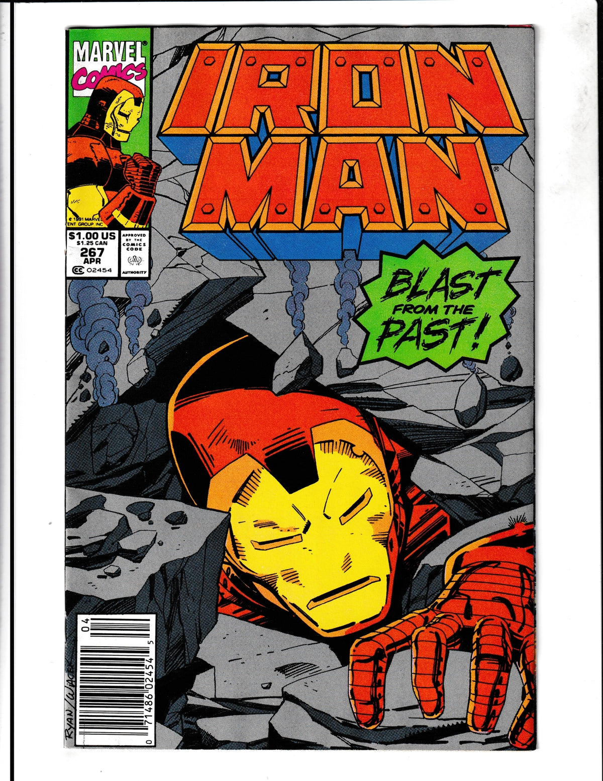 Iron Man #267 (1991) Marvel Comics