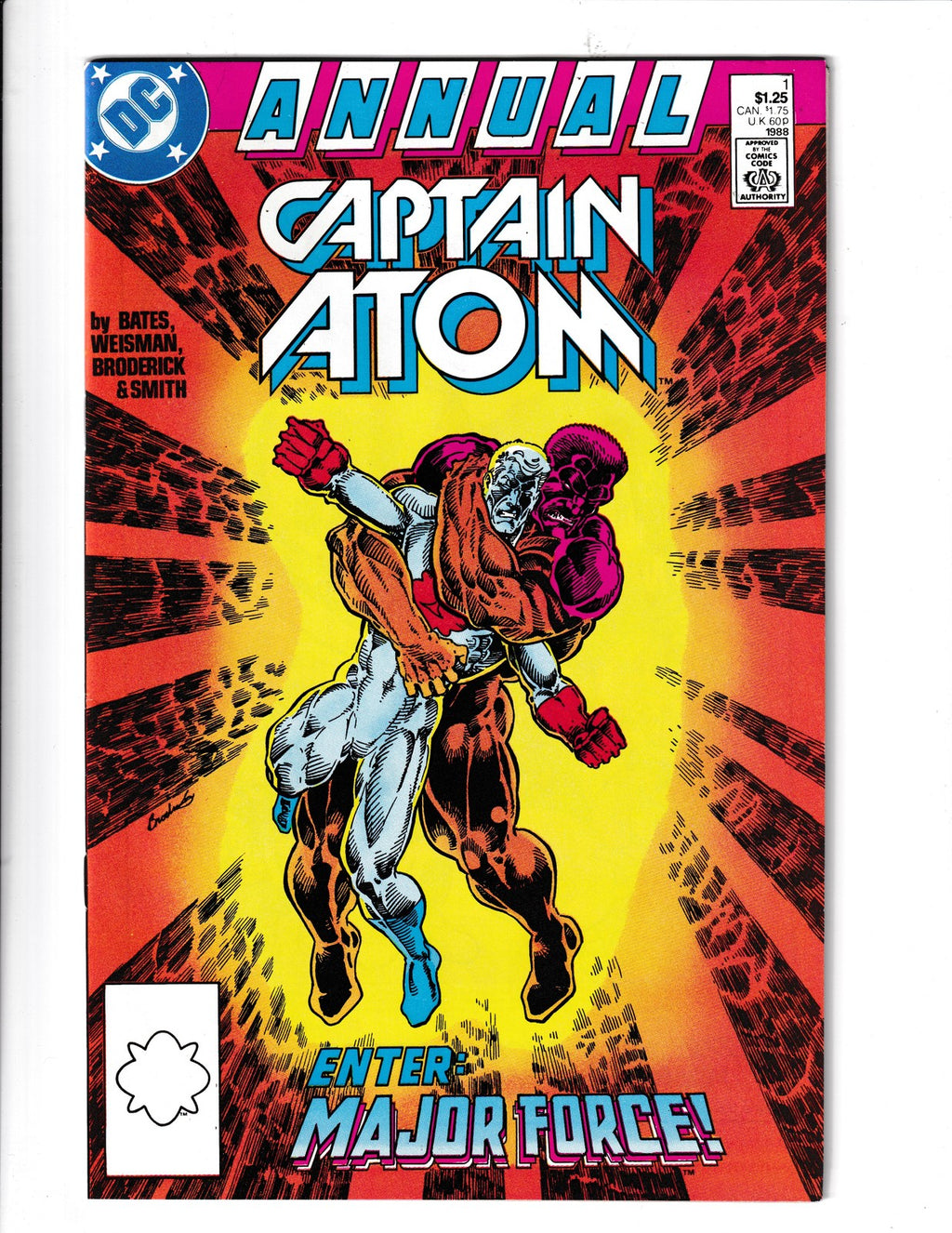 Captain Atom Annual #1 (1988) DC Comics