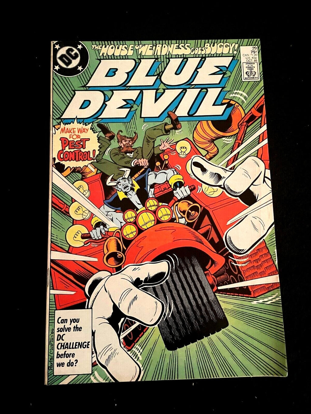 Blue Devil #29 1986 - HIGH GRADE