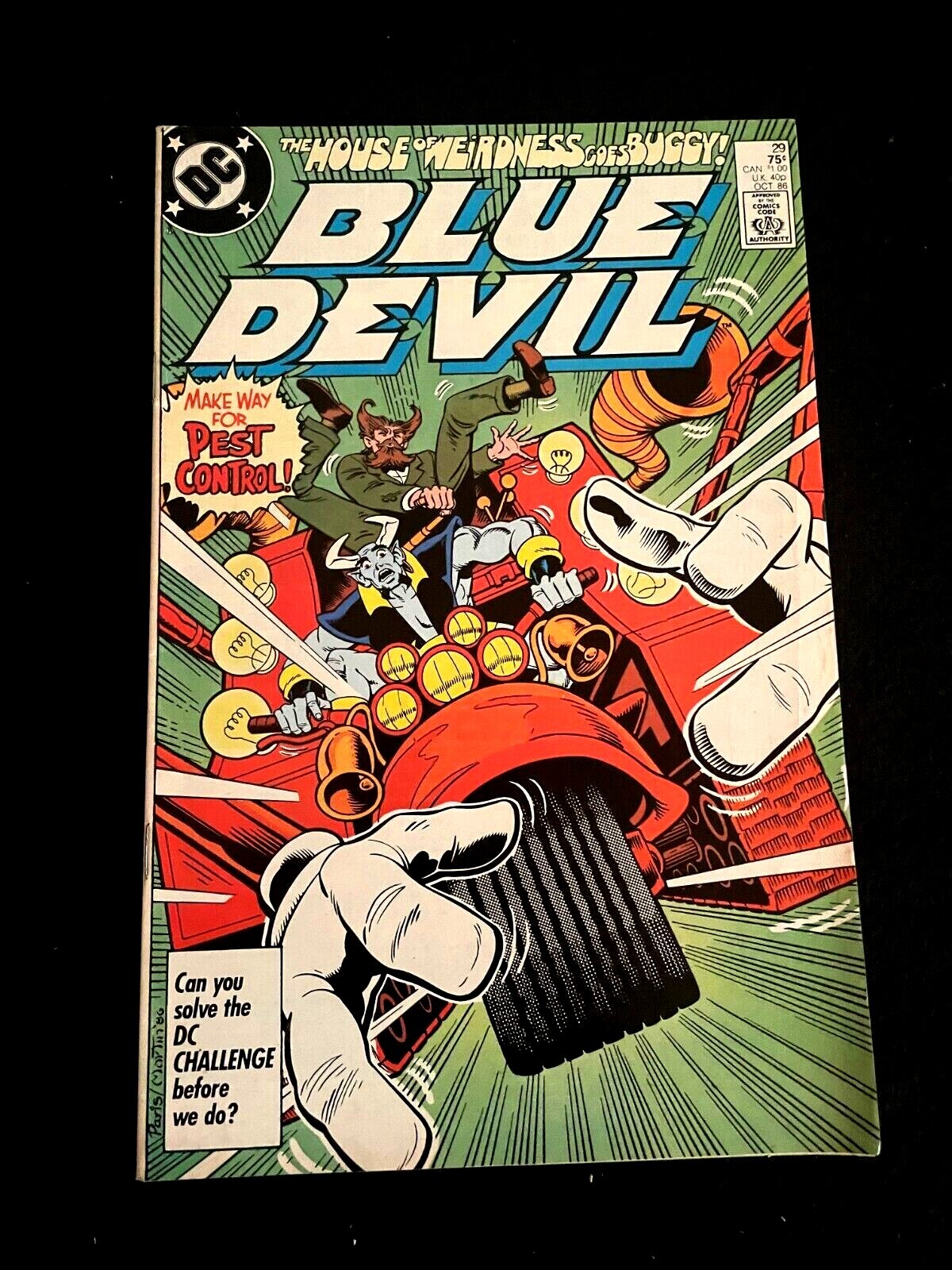 Blue Devil #29 1986 - HIGH GRADE