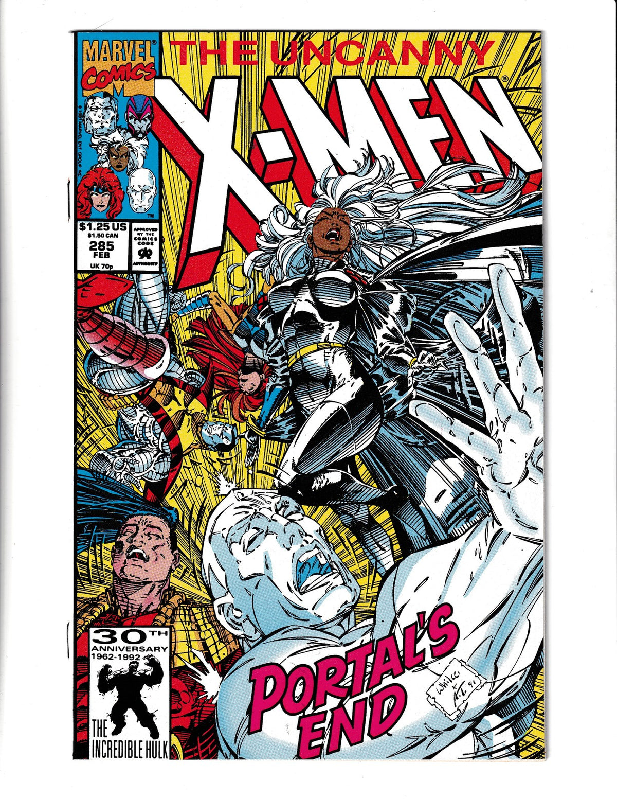Uncanny X-Men #285 (1992) Marvel Comics