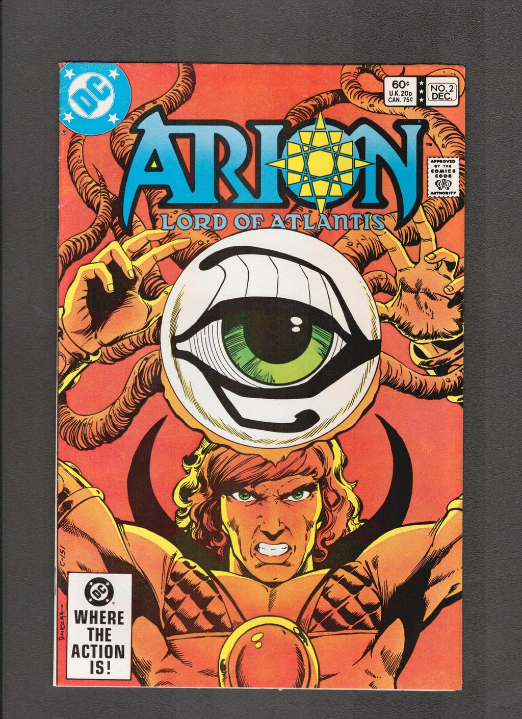 Arion, Lord of Atlantis #2 (1982) Ernie Colan DC Comics