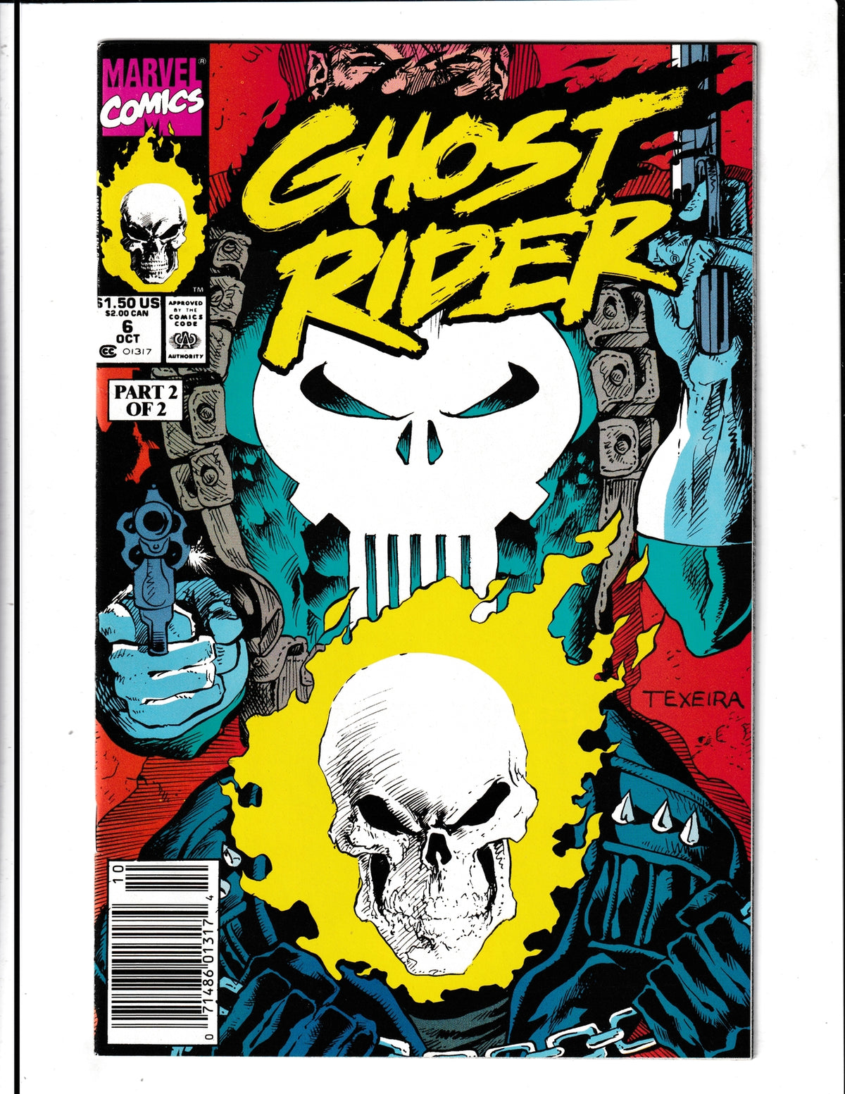 Ghost Rider #6 (1990) Higher Grade Marvel Comics